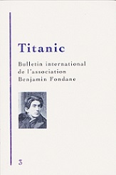 Titanic n°3 - Bulletin International Benjamin Fondane (2015)